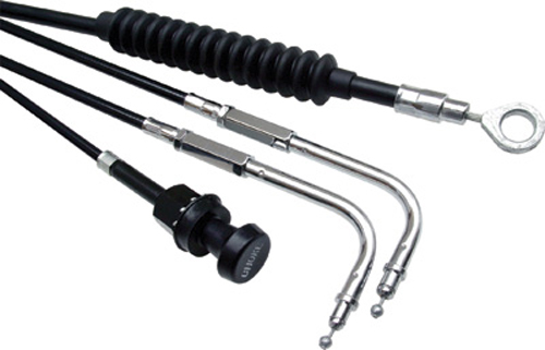 MOTION PRO BLACK VINYL THROTTLE CABLE - 06-0358